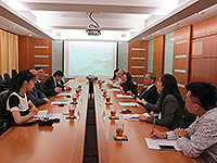 CUHK representatives meet with the delegation from Xiamen University to strengthen ties between the two universities